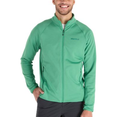 Marmot Fleece Zip Front Track Jacket - Clover