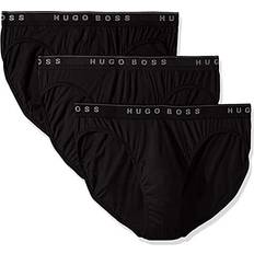 HUGO BOSS 3-Pack Bomullstrosor För Män - Svart
