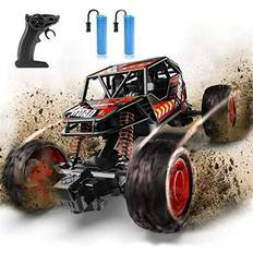 UNO1RC MC32955 DE66 Race Cars with Metal Shell 2.4GHz Remote Control Car with 2 Batteries, Off-Road Crawler Gift for Boys Girls