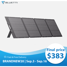 Bluetti Solar Panels Bluetti 200w solar panel foldable off-grid for power station outdoor rv 300 W or More