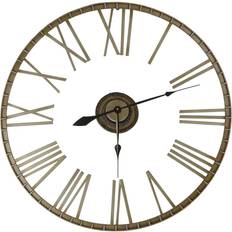 Wall clock Charles Bentley Skeleton Bronze Wall Clock 95cm