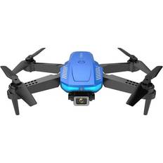 RC Toys Uhuya FUZHEN KAI, Toy Savings! Drone with 4K Hd Fpv Camera Remote Control Toys Gifts for Boys Girls with Altitude Hold Headless Mode Start Speed Adjustment Red Blue