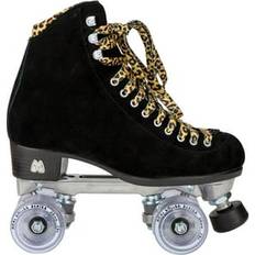 Inlines & Roller Skates Riedell FigureSkatingStore, Skates Quad Roller Skate Panther Black Suede