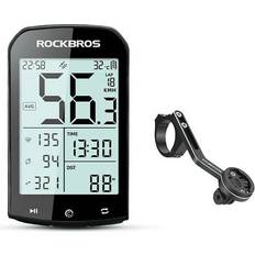 Bike Computers & Bike Sensors Rockbros USA LLC, Bike Computer Wireless Cycling Computers ANT Bluetooth Bicycle Computer Mini Speedometer Odometer Waterproof 2.9inch LCD Screen GPS/BDS/Galileo Position System