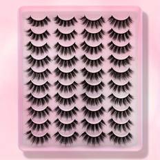 Temu False Eyelashes Set - Fluffy Doll 3D