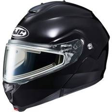 Motorcycle Helmets HJC Powersport Superstore, C91 Solid snowmobile helmet with Electric Shield (XX-Large Black) Unisex