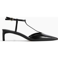 39 Pumps H&M Dame Pumps Med Spiss Tå Og T-rem - Sort