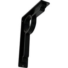 Moulding & Millwork Ekena Millwork Maria Wrought Iron Bracket 2 W x 7 1/2 D x 10 H