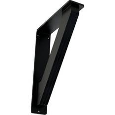 Moulding & Millwork Ekena Millwork Traditional Wrought Iron Bracket 2 W x 7 1/2 D x 10 H