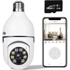 Lulshou E27 Light Bulb Camera