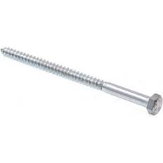 Prime-Line Hex Lag Screws 5/16 in x 5 in A307 Grade A Zinc Plated Steel 25-Pack