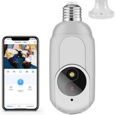 Sohindel Wireless WiFi Light Bulb Security Camera