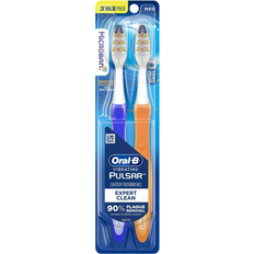 Oral-B Pro-Health, Pulsar Battery Powered Toothbrush, Medium, 2 Pack