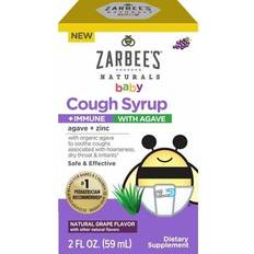 Medicines Zarbee s Baby Cough Syrup + Immune with Agave & Zinc Grape Flavor 2