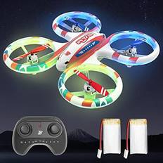 UNO1RC MC33227 Drones for Kids Race Drone Indoor & LED Remote Control Mini Drone