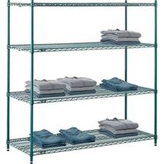 Green Shelving Systems Nexel Green Epoxy Wire 60 x 21 x 63 in Shelving System