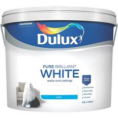 Paint Dulux Matt Wall Paint Pure Brilliant White 10L