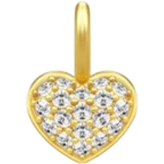 Julie Sandlau Pure Heart Mother Pendant - Gold/Transparent