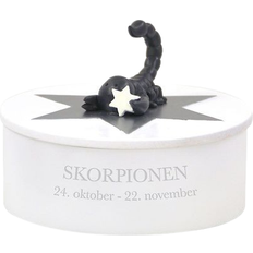 Smyckeskrin barn Kids by Friis The Scorpion Jewelry Box - White