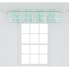 Valances Ambesonne Leaves Valance Pack of 2 Buds 12 H x 54 W