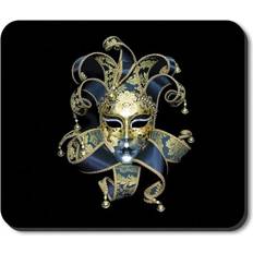 Art Plates Mardi Gras Mask Mouse Pad