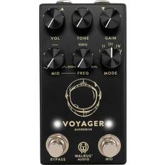 Walrus Walrus Audio Voyager Pre-Amp Overdrive MKII Effects Pedal Black