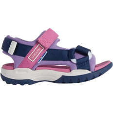 Geox Girl's Borealis Sandal - Navy/Lilac