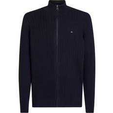 Tommy Hilfiger Mujer Cárdigans Tommy Hilfiger Herringbone Strickjacke - Navy