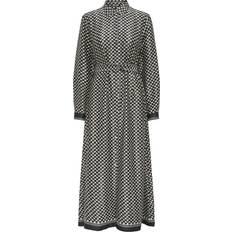 Only Black V-Neck Dress Fall/Winter - Women