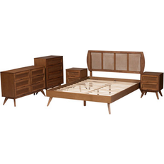 Double Beds Bed Packages Wholesale Interiors Baxton Studio 5 Piece Bedroom Set 14.9 H x 79.5 W x 82.5 D