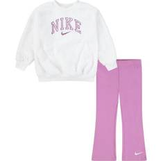 Brown Other Sets Children's Clothing Nike Toddler Girls Magic Crew 2-Piece Set - Flamingo Pink/Brown