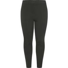 Yours Ponte Premium Stretch Trousers - Black