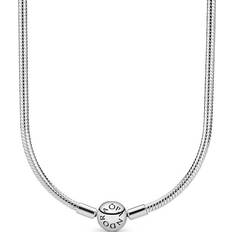 Brillante Collares Pandora Moments Snake Chain Necklace - Silver