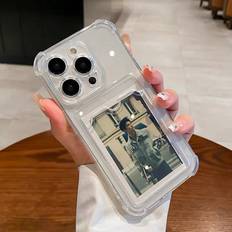 Shein Transparent Card Slot Case for iPhone 14 Pro Max