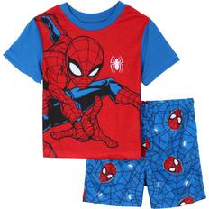 Marvel Nightwear Children's Clothing Toddler Boys Spider-Man Pajama Set - Red/Blue