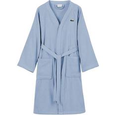 Sleepwear Lacoste Classic Piqu Bath Robe - Sky