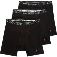 Men Men's Underwear Polo Ralph Lauren Men's Classic Boxer Briefs 3-pack - Black