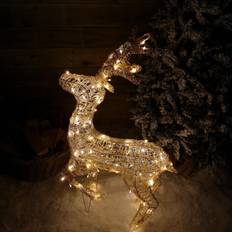 Christmas Lamps Samuel Alexander Standing Reindeer Beige Christmas Lamp