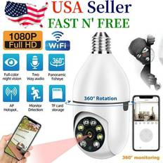 Basstop Light Bulb Camera 1080P Wireless Security