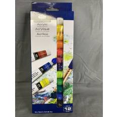 Acrylic Paints Royal & Langnickel Royal Langnickel Essentials Acrylic Paint Set 12 ml