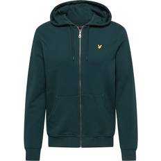 Lyle & Scott Zip Through Hoodie Grön