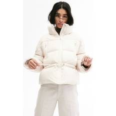 H&M Light Beige Short Down Puffer Jacket