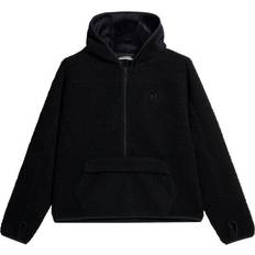 J.Lindeberg Dam Kläder J.Lindeberg Delise Pile Hoodie - Black