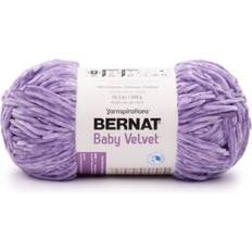 Purple DIY Bernat Baby Velvet Big Ball Yarn Purple Pansy 300g