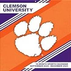 Turner Licensing Clemson Tigers 2025 Team Wall Calendar