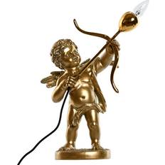 Home ESPRIT Golden Resin Skrivebordslampe Bordlampe