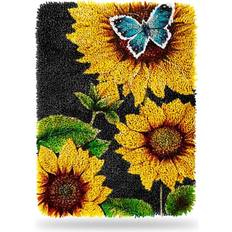 Arts & Crafts Dimensions Latch Hook Rug Kit Sunflower