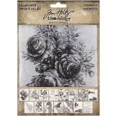 Scrapbook Albums Tim Holtz Tim Holtz Idea-ology Collage Paper 30 Pieces