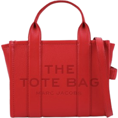 Bags Marc Jacobs The Leather Mini Tote Bag - True Red