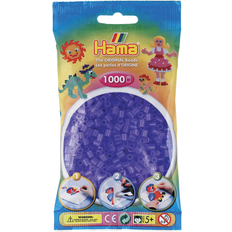 Lila Pyssel Hama Midi Perler 1000 St Transparent Lila